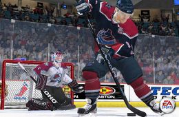 Скриншот из игры «NHL 06»