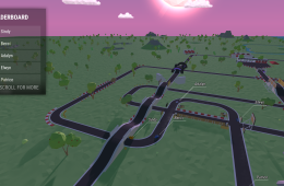 Скриншот из игры «Stream Racer»