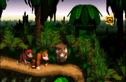 Скриншот из игры «Donkey Kong Country»