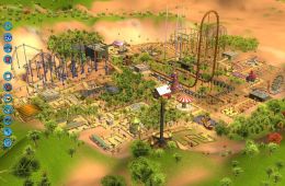 Скриншот из игры «RollerCoaster Tycoon 3»