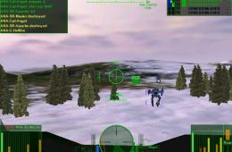 Скриншот из игры «MechWarrior 4: Vengeance»