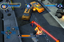 Скриншот из игры «Justice League Heroes»