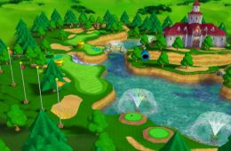 Скриншот из игры «Mario Golf: Toadstool Tour»