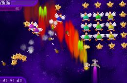 Скриншот из игры «Chicken Invaders 4»