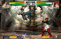 Скриншот из игры «The King of Fighters XI»