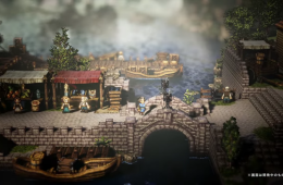 Скриншот из игры «Octopath Traveler»