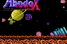 Скриншот из игры «Abadox: The Deadly Inner War»