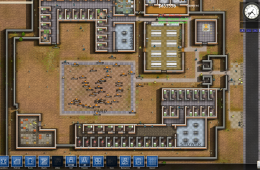 Скриншот из игры «Prison Architect»