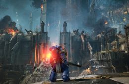 Скриншот из игры «Warhammer 40,000: Space Marine II»