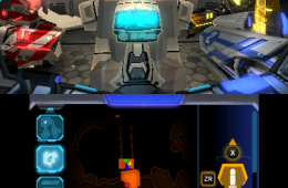 Скриншот из игры «Metroid Prime: Federation Force»