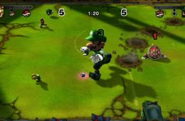 Скриншот из игры «Mario Strikers Charged»