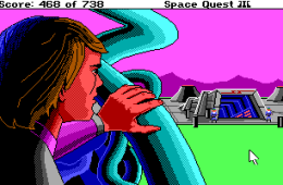 Скриншот из игры «Space Quest III: The Pirates Of Pestulon»