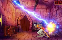 Скриншот из игры «Dragon's Lair»