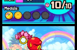 Скриншот из игры «Kirby Mass Attack»