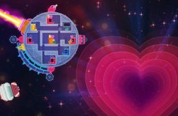 Скриншот из игры «Lovers in a Dangerous Spacetime»