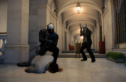 Скриншот из игры «Payday 2: Crimewave Edition»