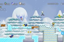 Скриншот из игры «New Super Mario Bros. Wii»
