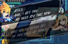 Скриншот из игры «Azure Striker Gunvolt 2»