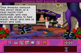 Скриншот из игры «Leisure Suit Larry 6: Shape Up or Slip Out!»