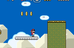 Скриншот из игры «Super Mario World»