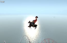 Скриншот из игры «Goat Simulator»