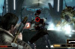 Скриншот из игры «Resistance: Retribution»