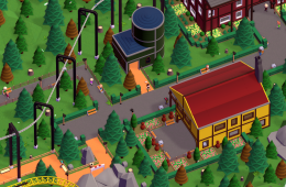 Скриншот из игры «Parkitect»