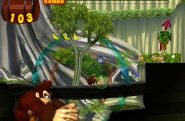 Скриншот из игры «Donkey Kong Jungle Beat»