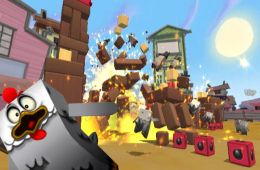 Скриншот из игры «Boom Blox»