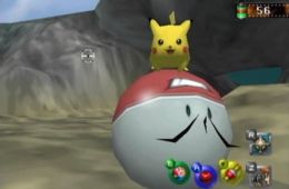 Скриншот из игры «Pokémon Snap»