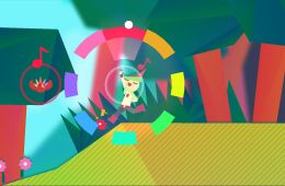 Скриншот из игры «Wandersong»