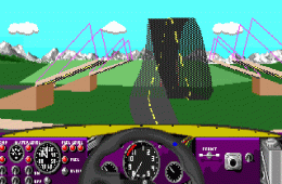 Скриншот из игры «Stunts»