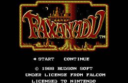 Скриншот из игры «Faxanadu»