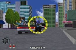 Скриншот из игры «Virtua Cop 2»