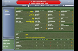 Скриншот из игры «Football Manager 2005»