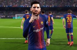 Скриншот из игры «Pro Evolution Soccer 2018»