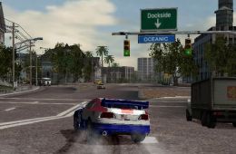 Скриншот из игры «Burnout 2: Point of Impact»