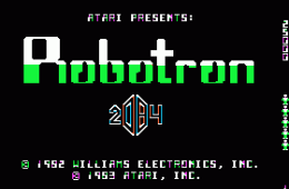 Скриншот из игры «Robotron: 2084»