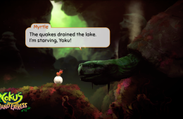 Скриншот из игры «Yoku's Island Express»