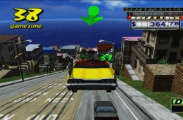 Скриншот из игры «Crazy Taxi»