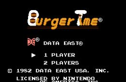 Скриншот из игры «BurgerTime»