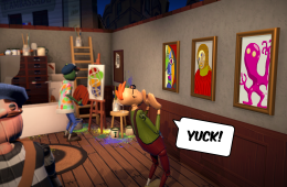 Скриншот из игры «Passpartout: The Starving Artist»