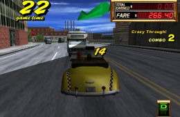 Скриншот из игры «Crazy Taxi 2»