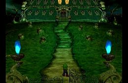 Скриншот из игры «Luigi's Mansion»