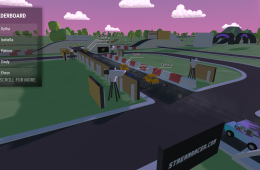 Скриншот из игры «Stream Racer»