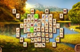 Скриншот из игры «Microsoft Mahjong»