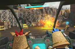 Скриншот из игры «Knack II»