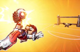 Скриншот из игры «Mario Strikers: Battle League»