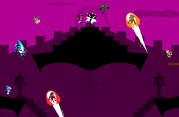 Скриншот из игры «Runbow»