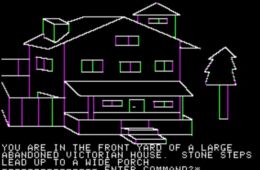 Скриншот из игры «Mystery House»